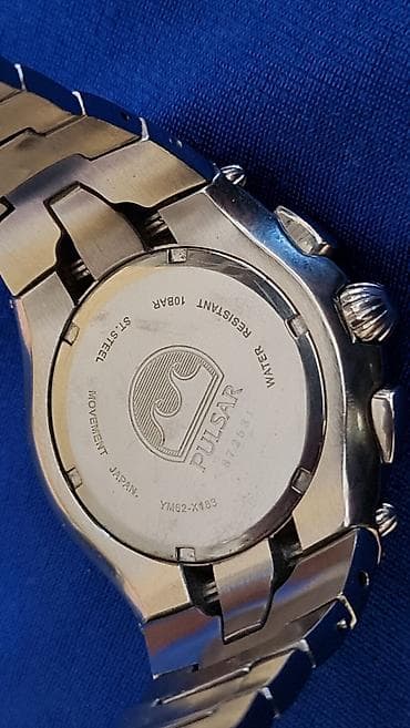 polovno srebro cena: Pulsar muški hronograf – 100M - Brend/model: Pulsar Chronograph 100M — 5