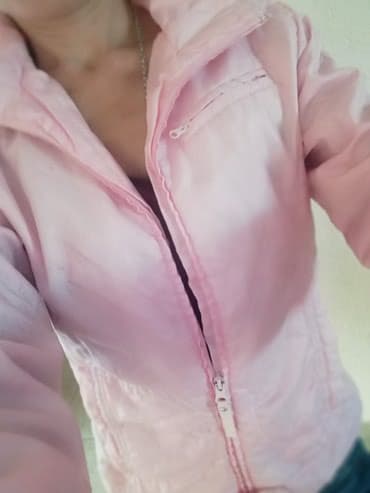 kupaci jednodelni za punije: Jakna terranova, puder roze, za prelazni period. Rasprodaja sa mog — 9