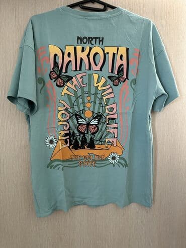 h: Lc Waikiki, M (EU 38), Cotton, color - Turquoise — 2