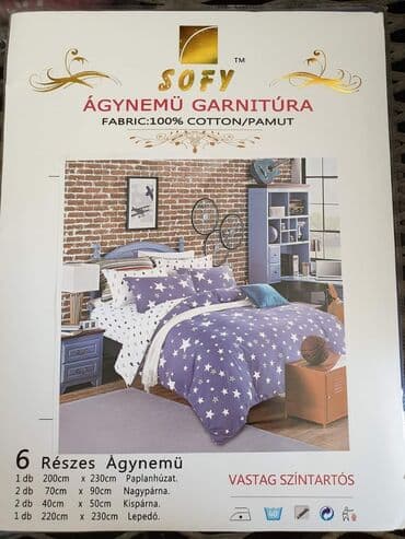 pamučna štep deka: Pamucna posteljina 100% pamuk Set sadrzi: 6 delova: Jorganska — 6