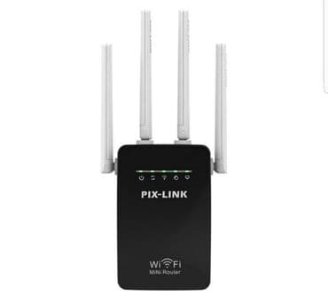adapter za usb za auto: PIXLINK ripiter pojačivač signala za internet sa četiri antene — 5