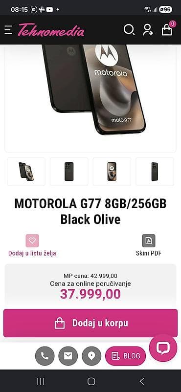 Motorola: NOV NE OTPAKOVAN TELEFON — 3