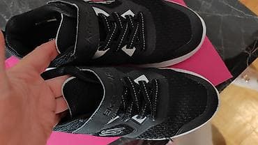 saucony patike iskustva: Skechers dečije patike – crno‑bele - Model sa elastičnim pertlama i — 8