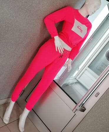 minđuše sa biserima: S (EU 36), Single-colored, Print, color - Pink — 3