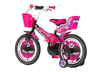 ranac na tockice: Bicikl kids Visitor Star 16" 10" V-brake + kontra, za visinu deteta — 3