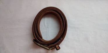 kais za torbu mona: Kaiš zenski El Charpo, od prirodne kože, duzina 97,5 cm.sa kopcom — 2