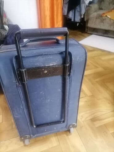 teget torbe: Large suitcase, color - Blue — 4
