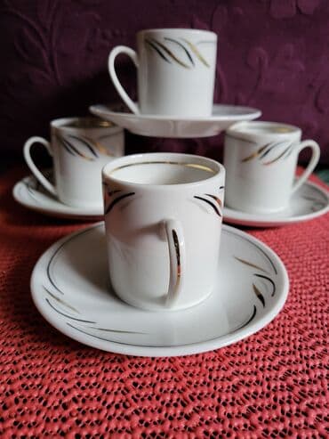metalac solje za kafu cene: Soljice nove za kafu 70te fena porcelan nemacke. Komada 4 u — 1