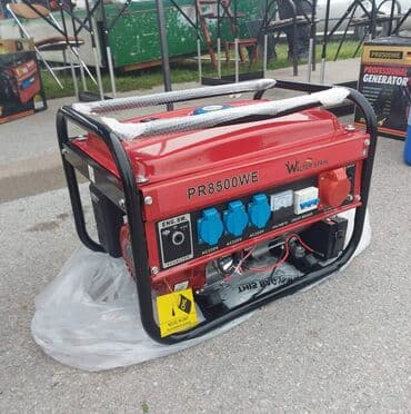 sklopka za agregat: WALTER STAHL GERMANY Hondin motor Profesionalni agregat PALI NA KLJUC — 4