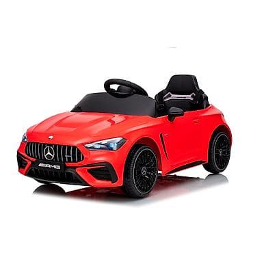Children's Electric Cars: Mercedes-Benz AMG CLE 53 – dečiji automobil na akumulator, crveni — 1