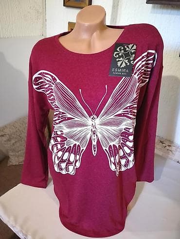 Nova zenska tunika sa sarom za punije dame Esmira. Turska. Odlicna