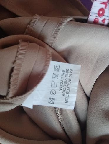 Pantalone: Bianco Ballo ženske pantalone – bež/peščana boja - Model: klasične — 4