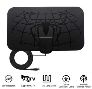 aparat za giros polovni: Hd tv antena spajder Tv vam mora podržavati dvbt2 ili da imate resiver — 1