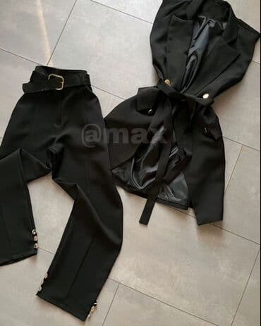 komplet pantalone i sako: New, 𝒩𝒾𝒸𝑜𝓁𝓁𝑒𝓈𝓎𝒶 ‘’Set (Sako+Pantalone) Velicine:M L XL XXL XXXL — 1