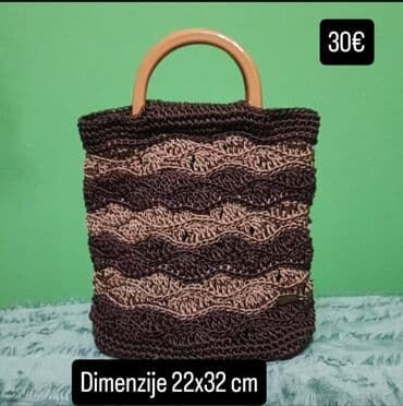 lacoste torbica crna: Elegantna torbica, Handmade — 6