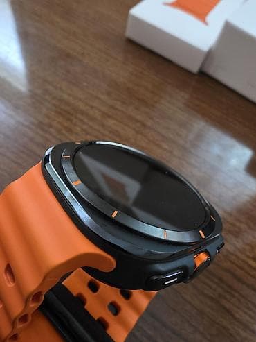 poedagar satovi cena: Samsung Galaxy Watch Ultra (47 mm) – narandžasti sportski kaiš - — 4