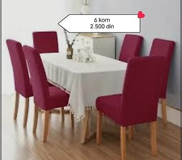 Donji delovi trenerke: 🍃Navlake za stolice🍃 🍃Paket sadrži 6 komada 🍃Materijal-pliš 🍃Cena-2500 — 2