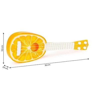 instrumenti od kartona: UKULELE GITARA ZA DECU – NARANDŽA Šifra proizvoda: MJ030 ORANGE-250 — 4