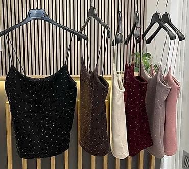 Majice na bretele: 04. AKCIJA!!! Majice sa cirkonima 1 kom 1590 dinara 2 kom 2.100 dinara — 4