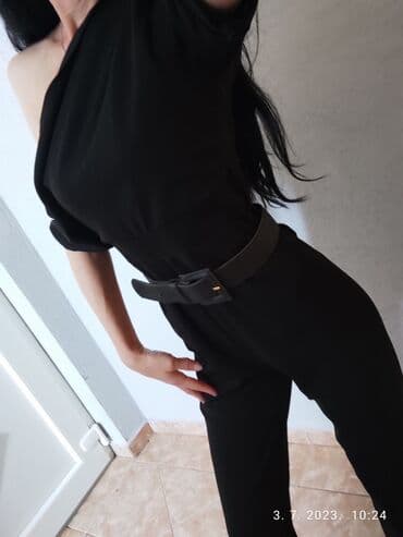 zara kompleti sako i pantalone: Zara, S (EU 36), Jednobojni, bоја - Crna — 1