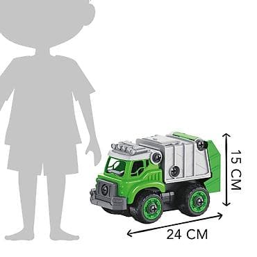 Kamioni: Kamion za smeće 103608 Buki – RC set 2 u 1 (šifra proizvoda — 7