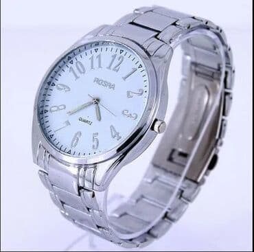 omikron 21 rubis: Elegantan masivan Rosra muški sat sa metalnom narukvicom Kućište — 2