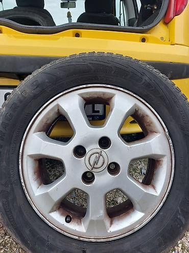 Other Vehicles: Aluminijumske felne Opel 15" - Originalne Opel alu felne, 4 rupe - — 3