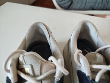 bež čizme od brušene kože: Puma, 38, color - Beige — 3