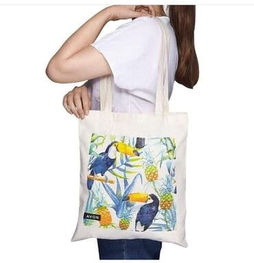 zlatne minđuše cena: Tote bag, Material: Canvas — 1