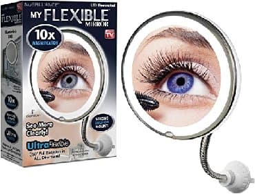 samostojeće ogledalo: Fleksibilno led ogledalo 5x uvecanje Fleksibilno kozmeticko led — 1