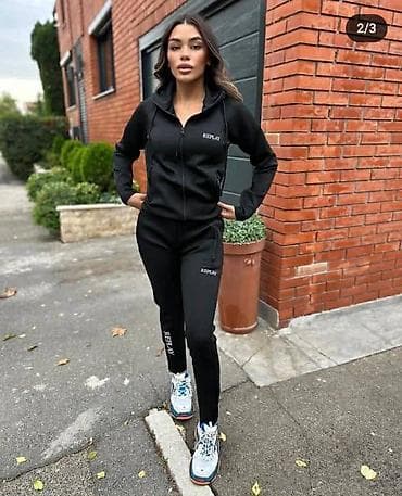 hermès papuce cena: Ženske trenerke – komplet jakna + donji deo - Sportski komplet sa — 9