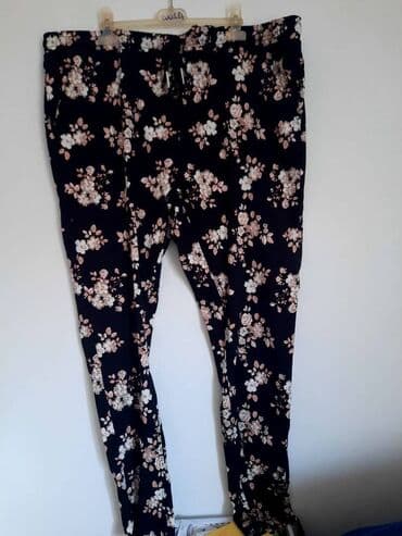 zenski kompleti sako i pantalone za punije: 6XL, Visok struk, Ravne nogavice — 3