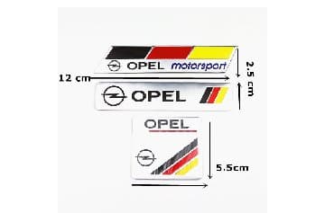 auto dijagnostika za opel na srpskom: Samolepljiva metalna pločica - OPEL Samolepljiva metalna pločica - — 4