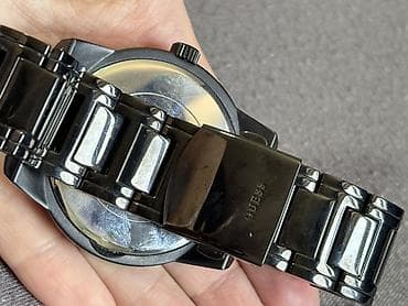 stvari za školu: GUESS ženski ručni sat – crni, sa kristalima POTPUNO NOV, BEZ — 2