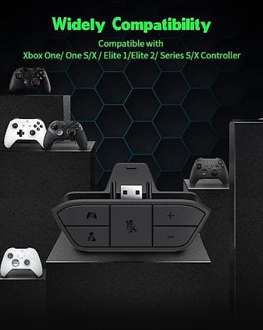 playstation igre: Adapter za slušalice za Xbox kontrolere (3.5 mm, stereo) - Omogućava — 4