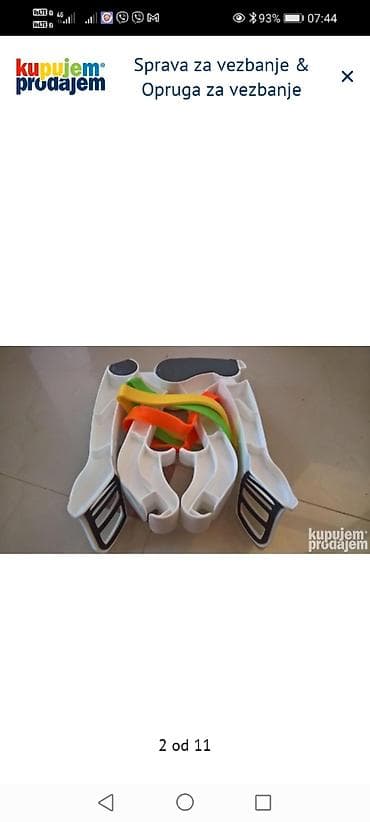 torbe b: Sprava za vežbanje + opruge/otpornici Višenamenska fitnes sprava za — 2