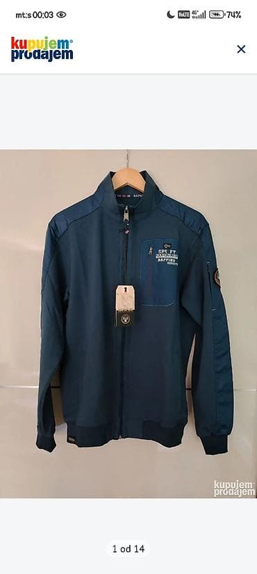 Napapijri muški gornji deo – model MEN 8302 NP Sweat Suit, boja Oil