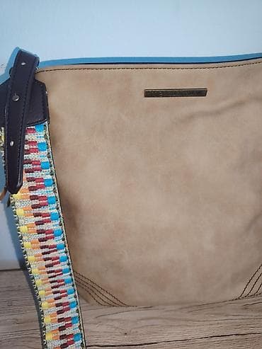 Lične stvari: Ženska torba preko ramena – boho stil - Materijal: meka eko koža u — 3