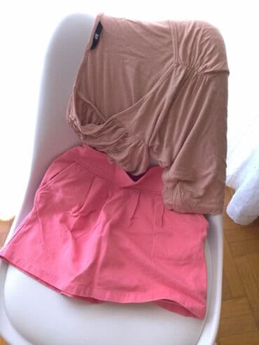 h: S (EU 36), color - Pink, H&M — 3