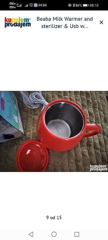 citizen satovi cena: USB grejna šolja sa poklopcem - Napajanje preko USB porta – radi kada — 3