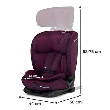 Autosedišta: Kinderkraft auto-sedište ONETO3 i-Size 76–150 cm – Cherry Pearl Šifra — 4