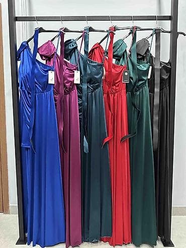 odeca na engleskom: ✅Elegantna asimetrična večernja haljina s jednim ramenom i dugim — 7