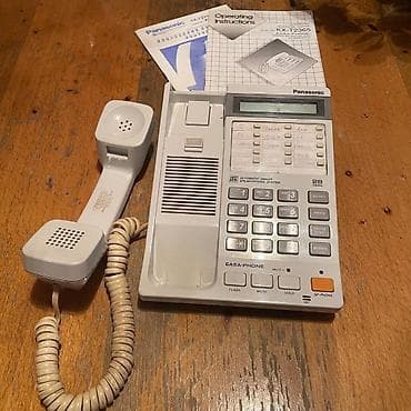 iphone 14 plus cena polovan: Prodajem 2 fiksna telefona, Panasonic (original) - oba koriscenai — 3