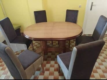 stol i stolice: Slika 1 362e sto + 6 stolica slika 2 382e komplet slika 3 374e — 1