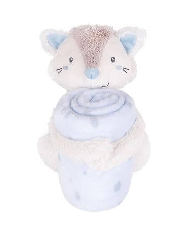 goku igračka: KikkaBoo Baby ćebence sa plišanom igračkom 70x100 Little Fox - Set — 2