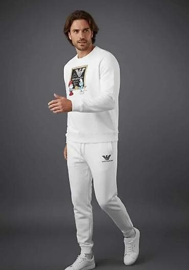 patike original: Muški duks sa printom – kolekcija sa Štrumpfovima Oni 5300 - Model — 10