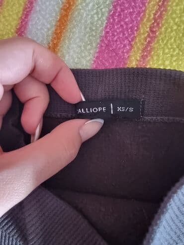 calliope zenske pantalone: Calliope komplet rebraste helanke i krop rolka debeo i topao — 2