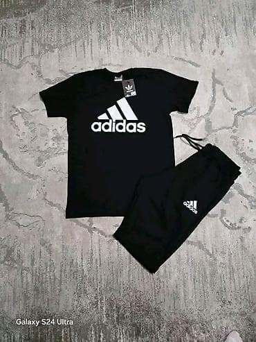 nucci bez majice: Trenerka Adidas, bоја - Crna — 2
