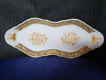 posuda za puter: Tanjir,vintaz za serviranja,posluzenja porcelanski. Tanjir — 1