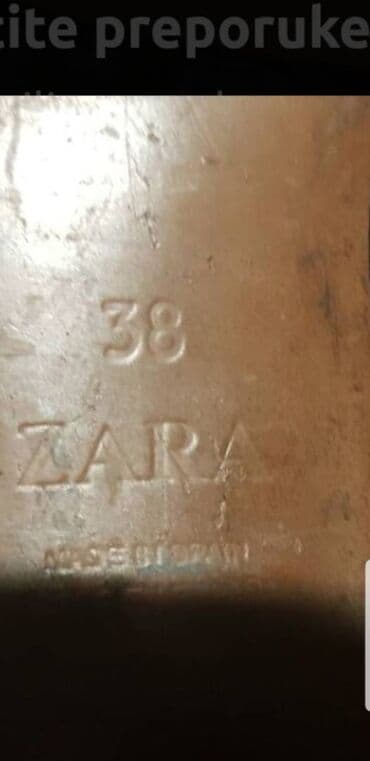 c a papuce: High boots, Zara, 38 — 2